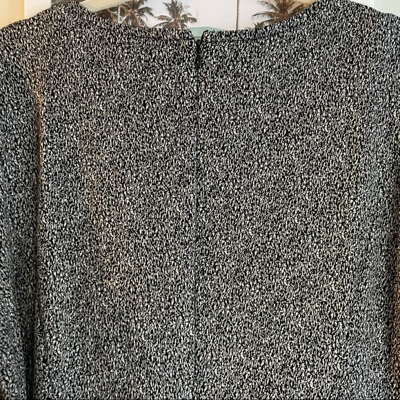 Lane Bryant V-neck Grey Mini Skater Dress - Picture 5 of 6